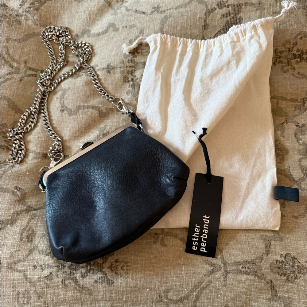Esther Perbrandt Black Leather Crossbody Bag